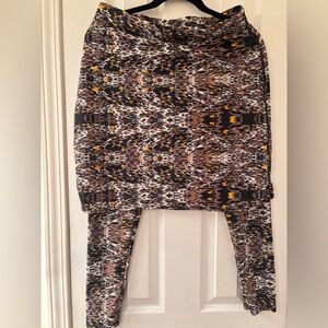 Athletic skirt swim hike animal Patterned Women's Skirt leggings 15” waist